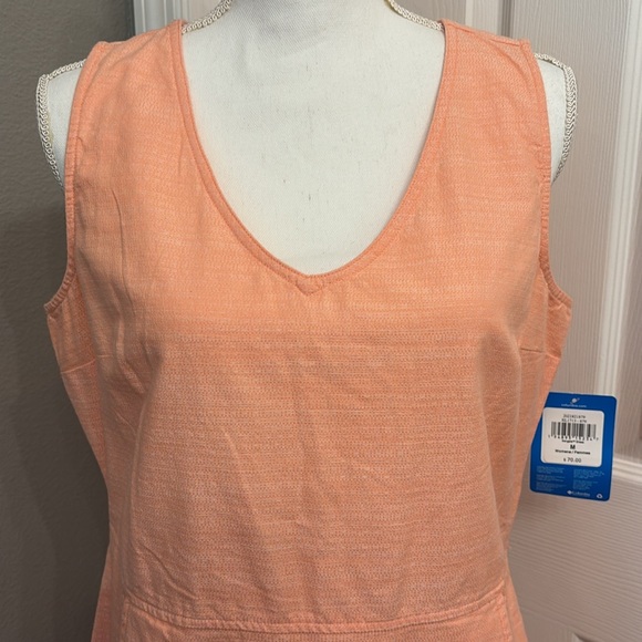 NWT Columbia Norgate Organic Cotton Sleeveless Dress Size M - Picture 3 of 11